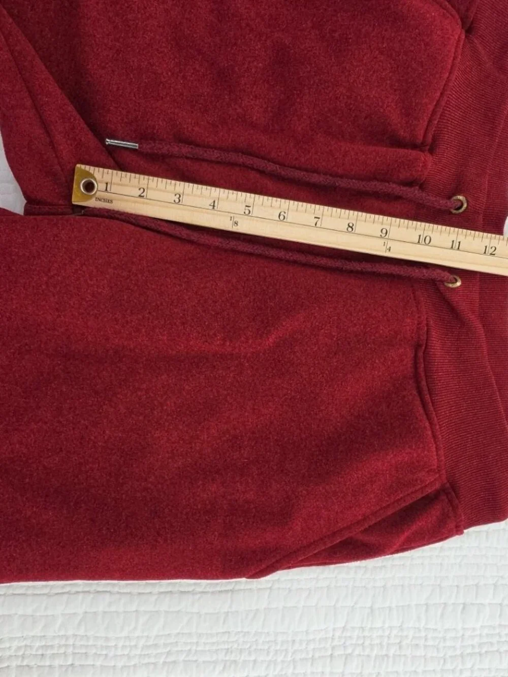 Ecko Unltd. Fleece Shorts Mens M (32-34) Maroon 10